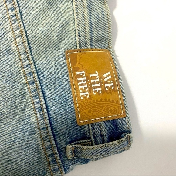 We The Free Unknown Legend Mid Rise Skinny Distressed Buttonfly Jeans NWT Sz 25 - Picture 9 of 13